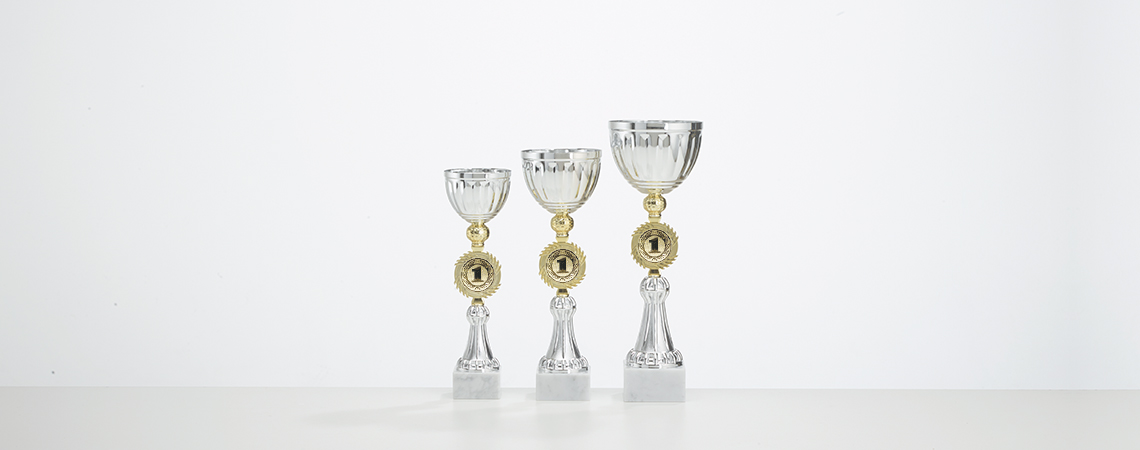 Pokal Elba - Gold und Silber