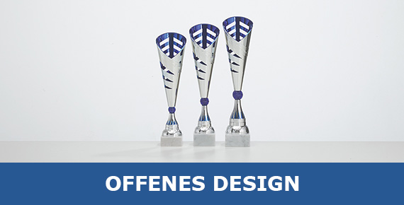 Pokale offenes Design